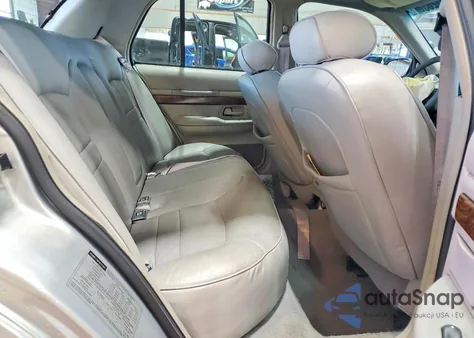 1999 Mercury Grand Marquis Ls из США, поврежденный, VIN 2MEFM75W8XX700072